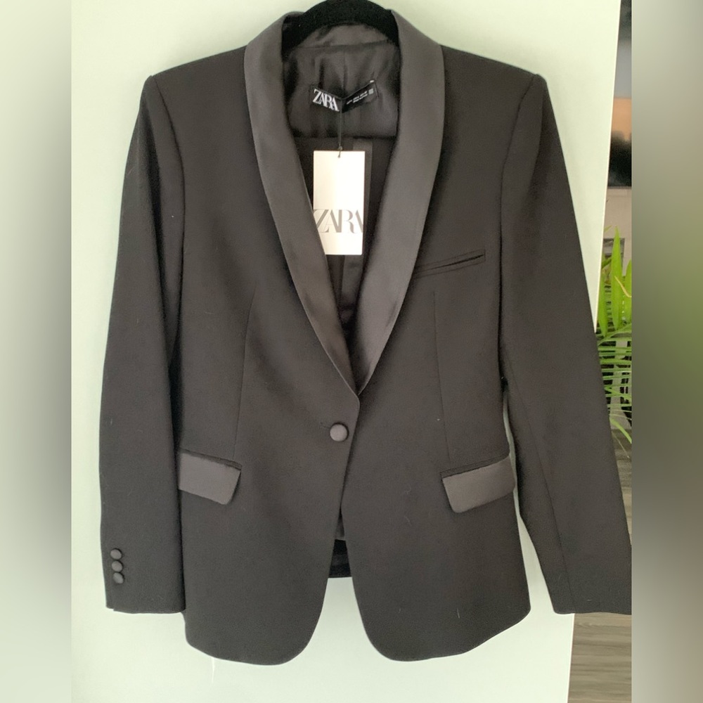 Zara Black Cocktail Suit